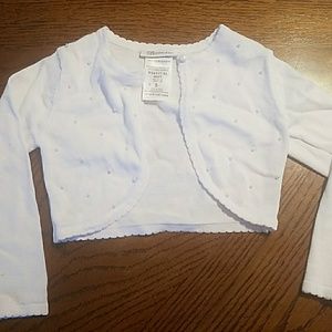 White Toddler Sweater